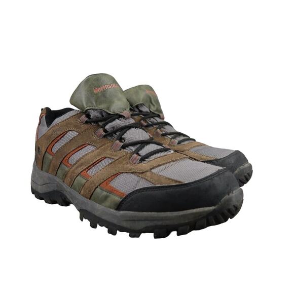 Northside Shoes Mens 12 Hiking Boot Suede Waterproof Gresham Low Athletic Olive - Picture 1 of 13